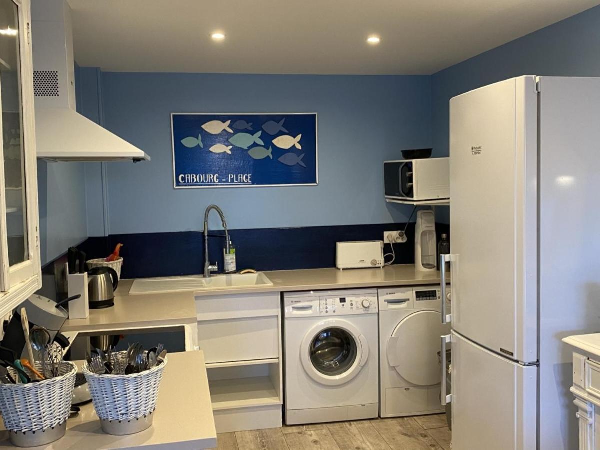 Grand Duplex En Front De Mer Avec 3 Chambres, Animaux Acceptes, Equipements Complets, Cabourg - Fr-1-487-321 Экстерьер фото
